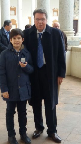 Premiazione alla Camera di Commercio di Pavia